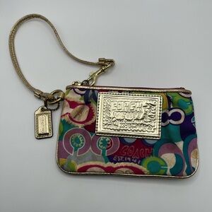 COACH POPPY wristlet